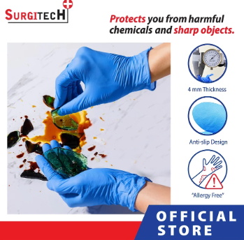 Surgitech Nitrile Examination Gloves 2